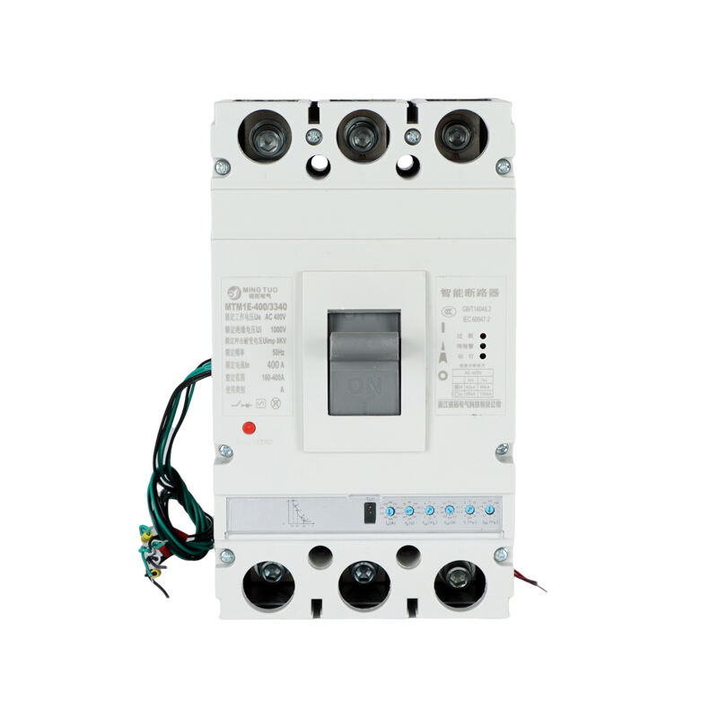 Electronic MCCB 400A 3/4P, Digital Molded Case Circuit Breaker 50kA