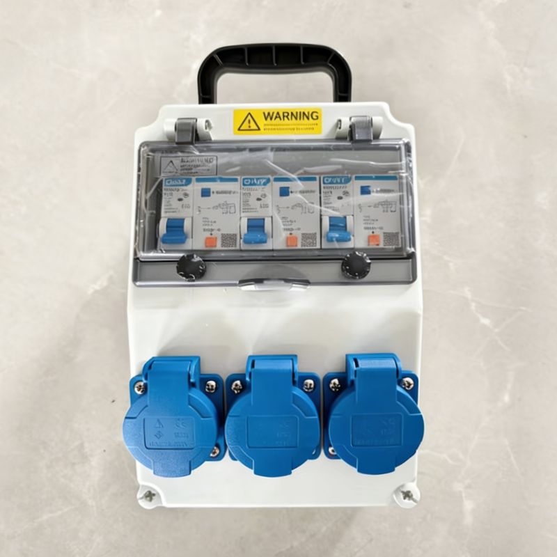 IP67 Waterproof Socket Box 32A 380V, Stainless Steel Enclosure details