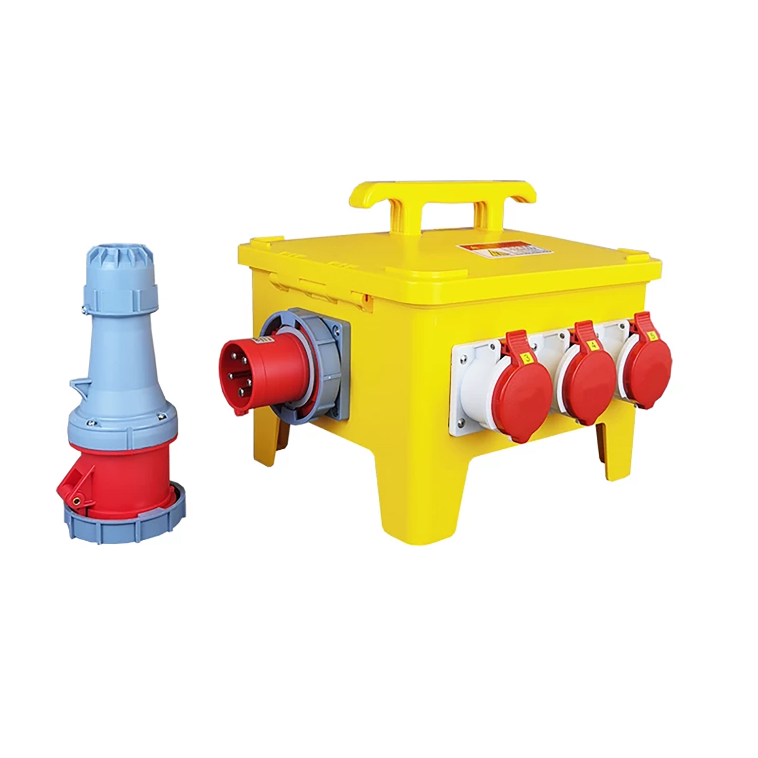 Industrial Waterproof Plug Box IP66, 16A 220V Junction Box manufacture