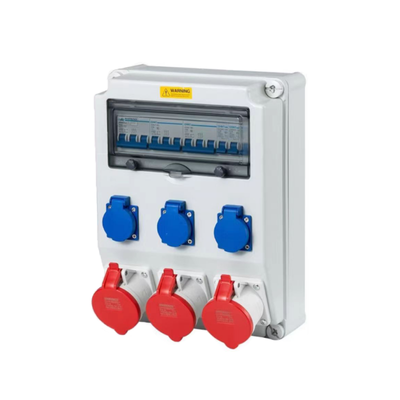 IP67 Waterproof Socket Box 32A 380V, Stainless Steel Enclosure supplier