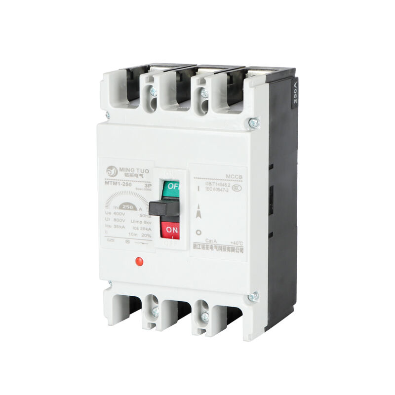 Industrial MCCB 3P/4P 250A Thermal Magnetic Circuit Breaker 400V