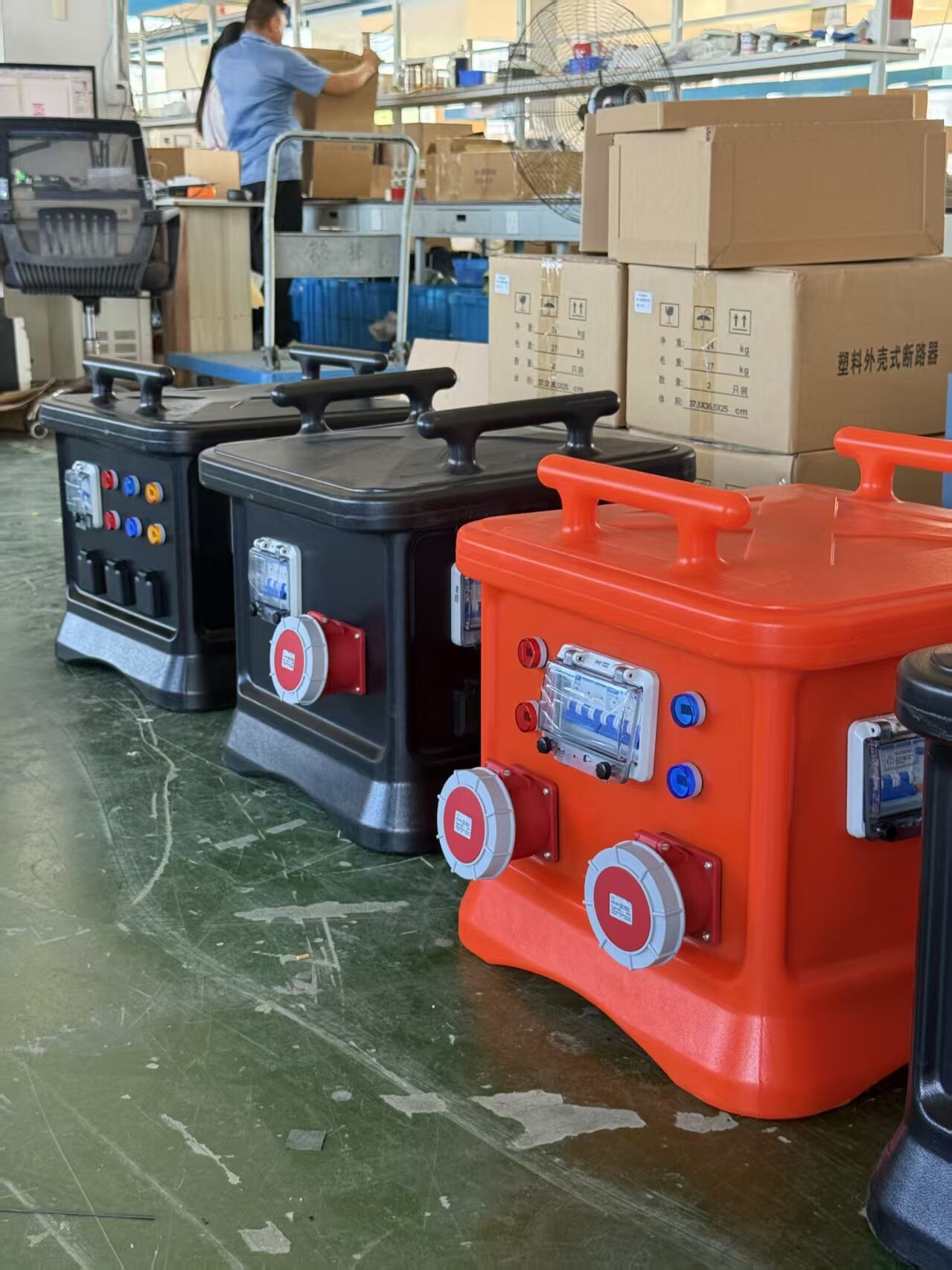 industrial waterproof plug box ip66 16a 220v junction box942-8