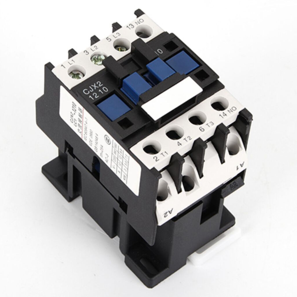magnetic ac contactor 25a 220v din rail motor control switch-1