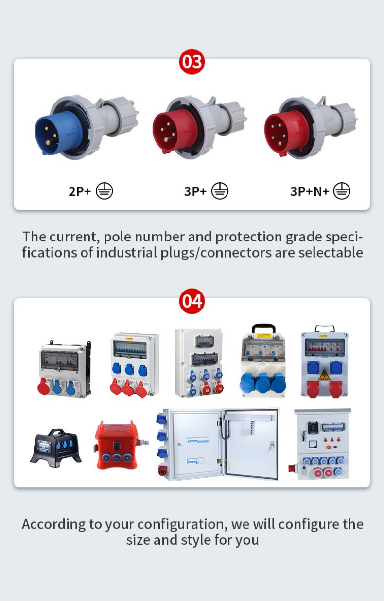 waterproof electrical box 125a 380v ip66 rated enclosure metal type-18