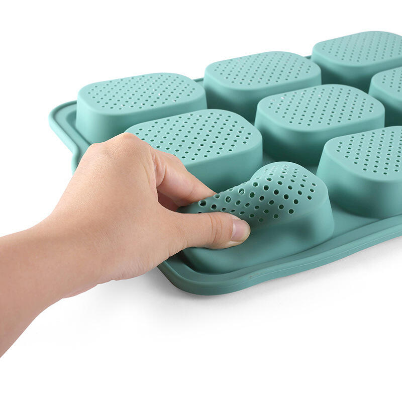 HOT Reusable Non-Stick Perforated French Stick Loaf Tins Silicone baguette bread mold details