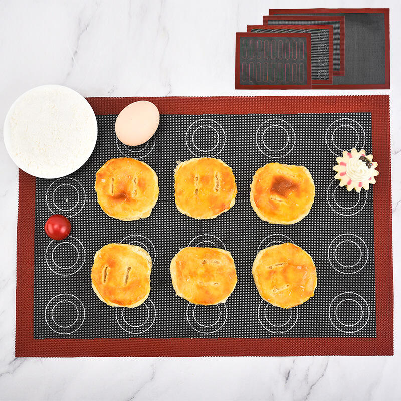 HOT Silicone eclair baking mat heat resistant non-stick oven liner baking mat factory