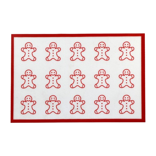 HOT Food Grade Non Stick Christmas Silicone Baking Mat Silicone Oven Liner mat for cooking