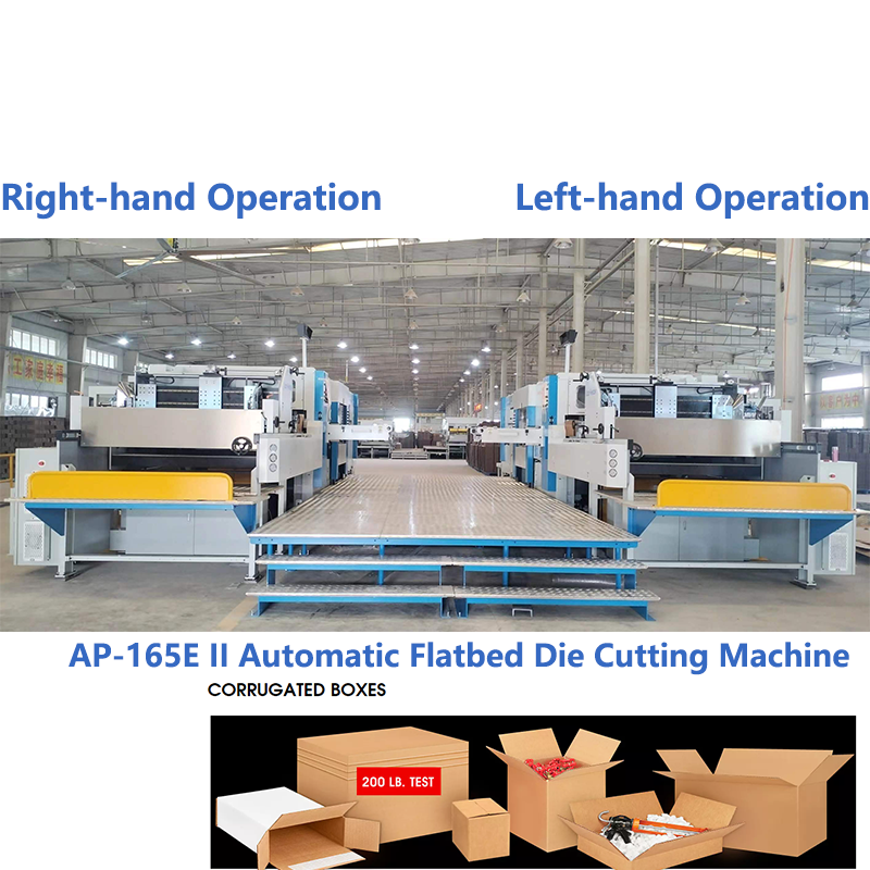 NANTAI-ASAHI-AP-165EII-Automatic Die Cutting Machine-Left and Right Handed Common Platform