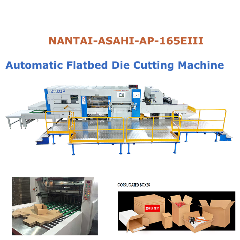 Versatile, higher speed, powerful AP-165EIII-Die Cutting Machine