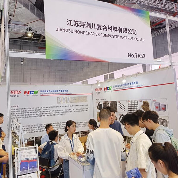 ANJIE participó en la feria compuesta de Shanghai