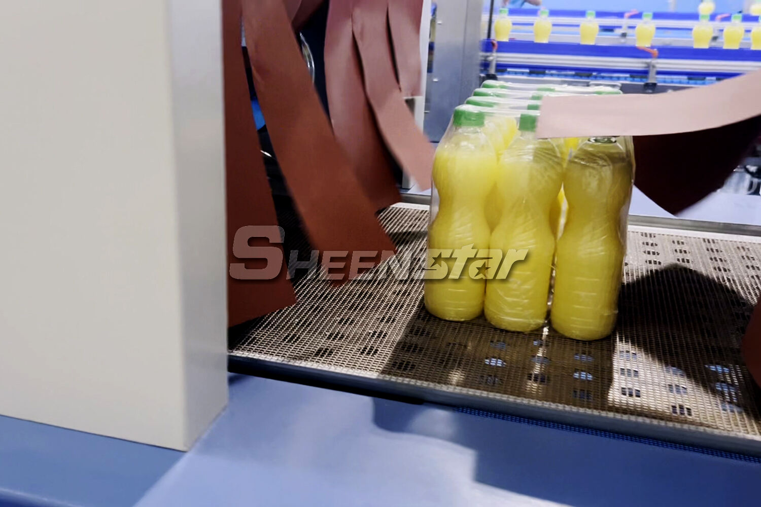 lini Pengisian Jus Nanas 12000bph di Pabrik Pelanggan