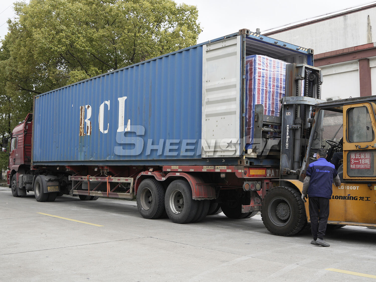 Sebuah lini produksi air baru telah dikirim dari pabrik Sheenstar ke pabrik pelanggan di Asia Tenggara.