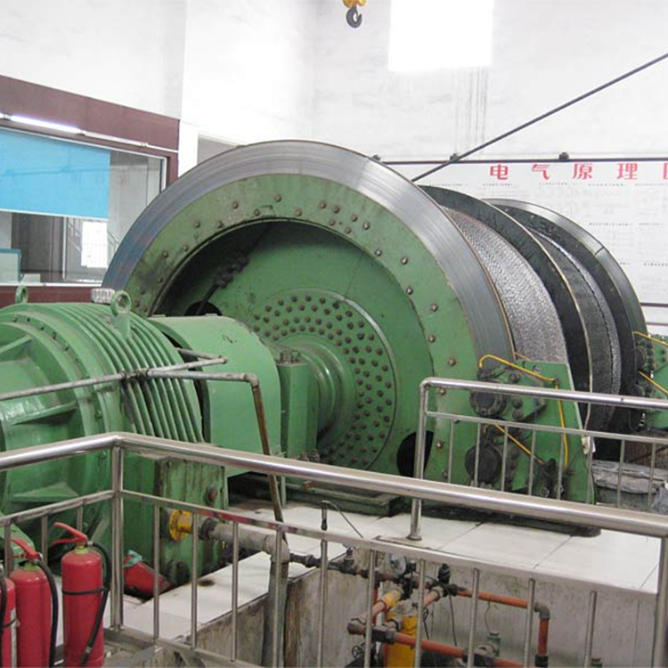 Single-Rope Winding Mining Hoist