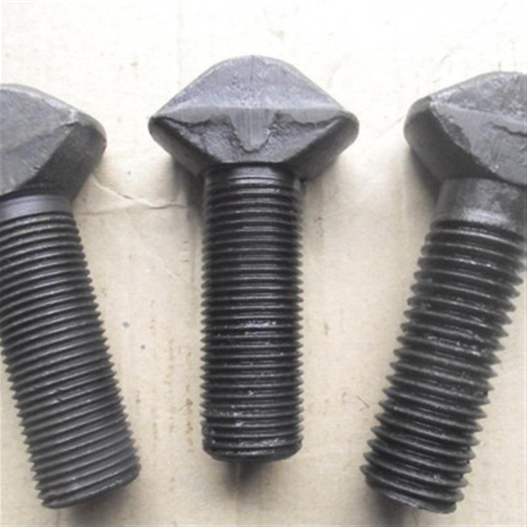 Bolt and nut for mill liner