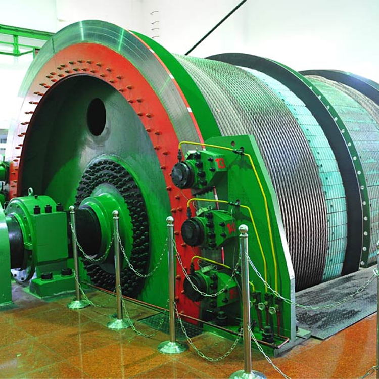 Single-Rope Winding Mining Hoist