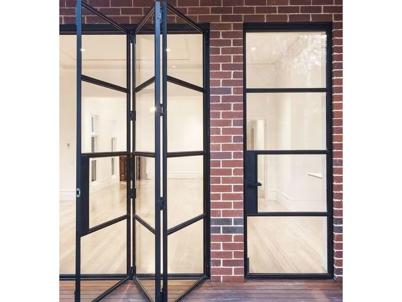 Ways to enhance folding door stability during use.