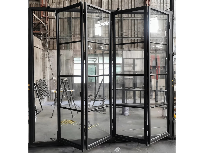 What are the advantages of folding doors?