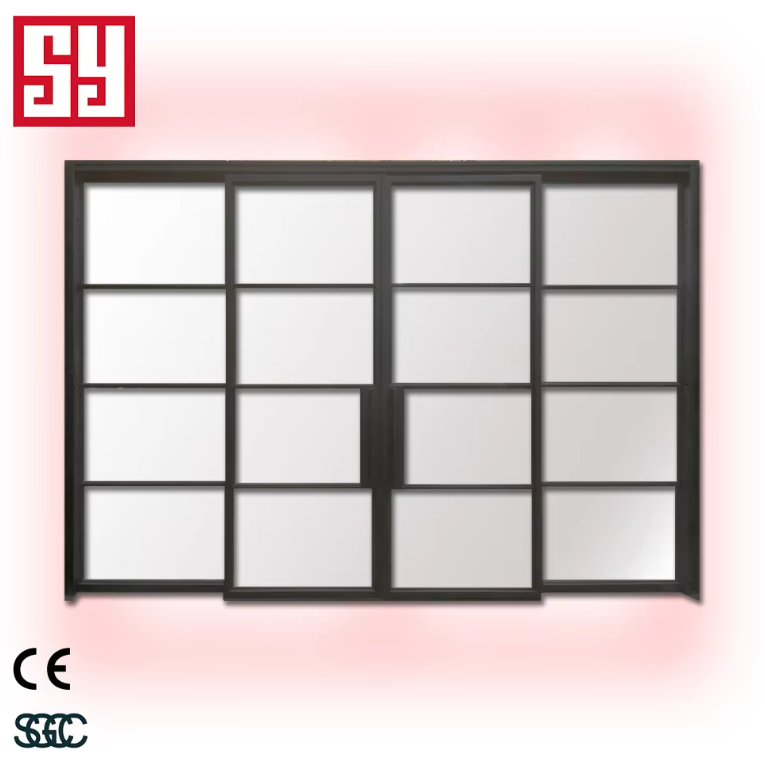 Correct opening and closing methods for french doors.