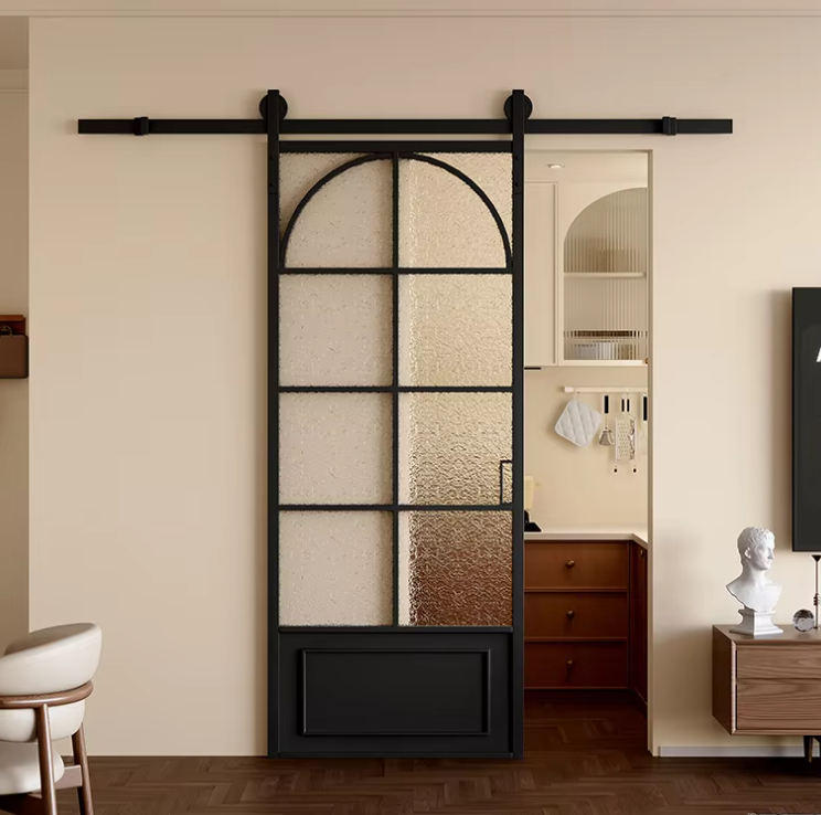 Using interior doors to define spaces.