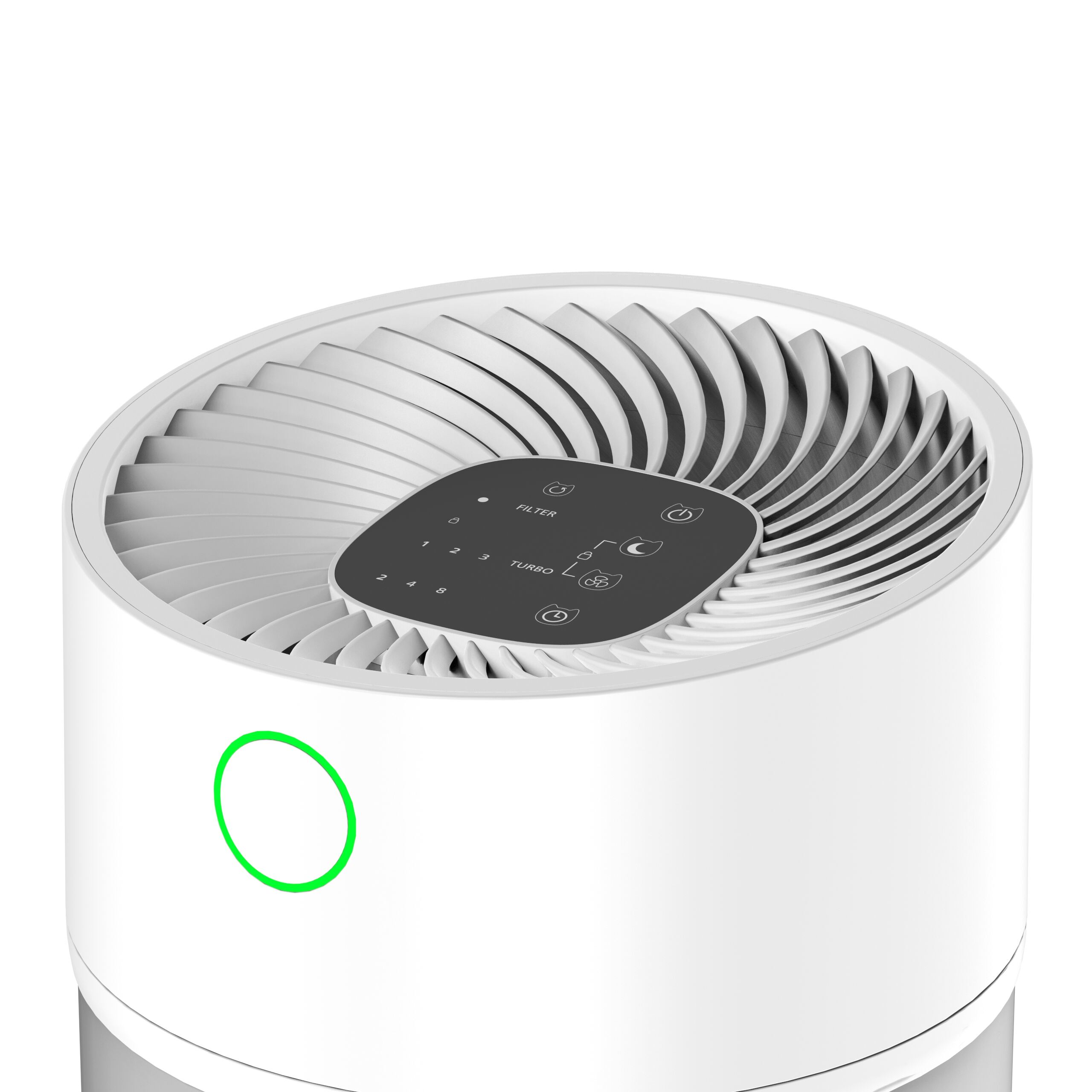 Pet Hair Dander Odor Pollen Air Cleaner Home Air Purifier