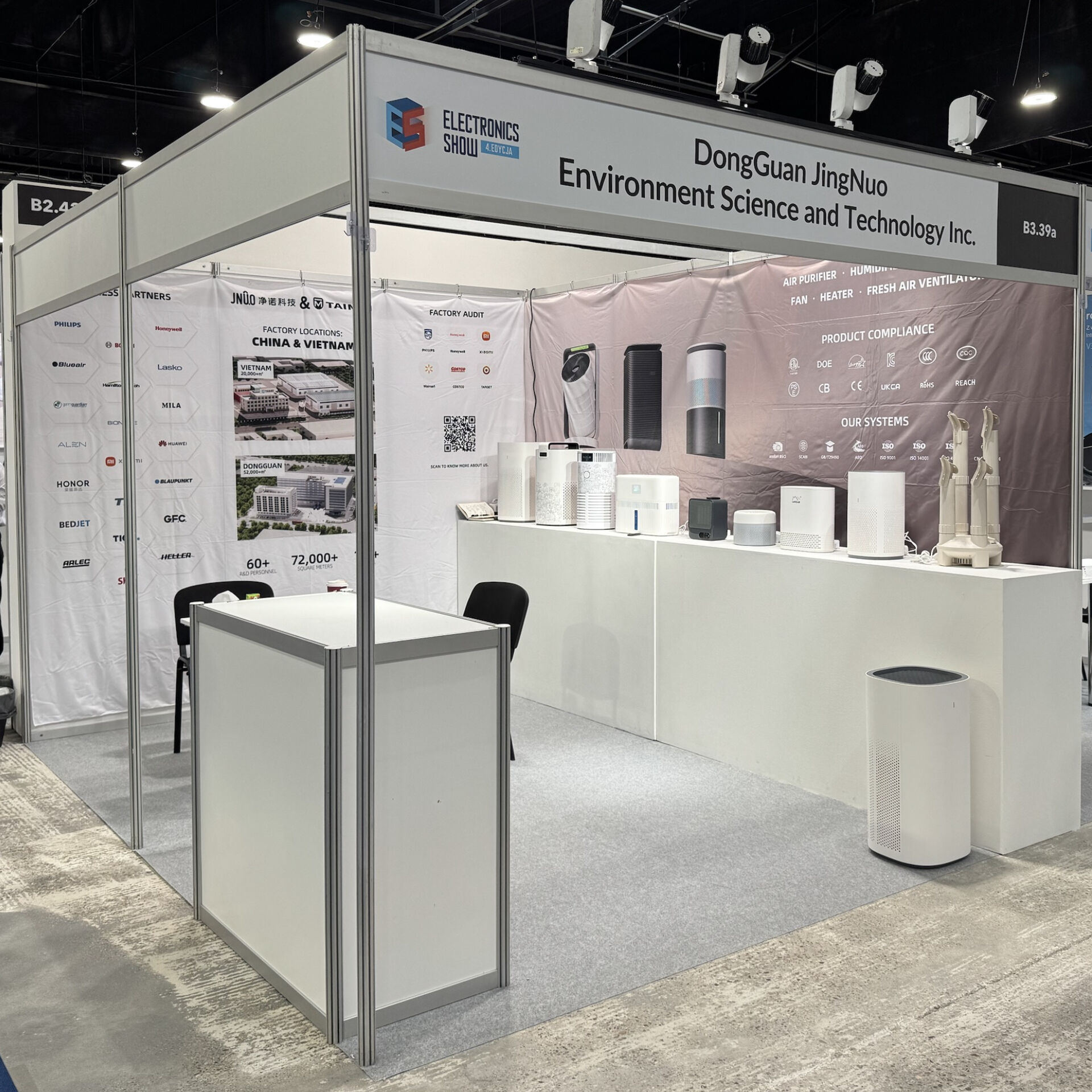 Dongguan JingNuo 's Showcasing at Warsaw Electronics Show 2025