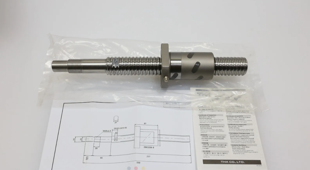 THK DIK3610-8 Preload Ball Screw DIK3610-6 DIK3610-8 DIK3610-10 Ball Screw