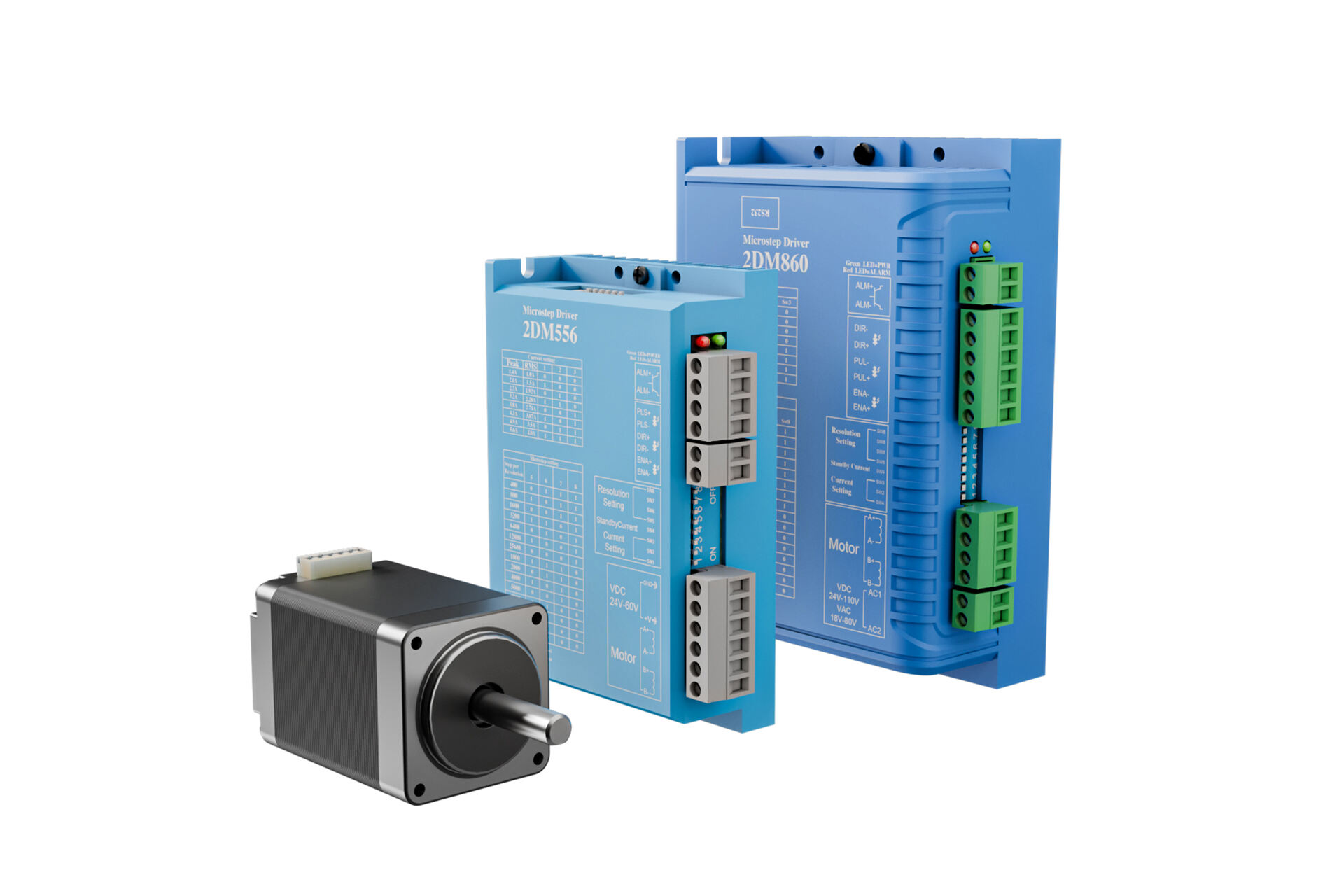 Stepper motor + driver