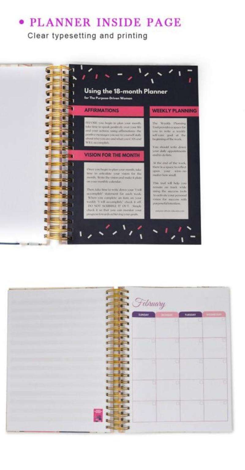 Planner Book Planner Book Featuring Customizable Pages, Premium Paper Quality, manufacture