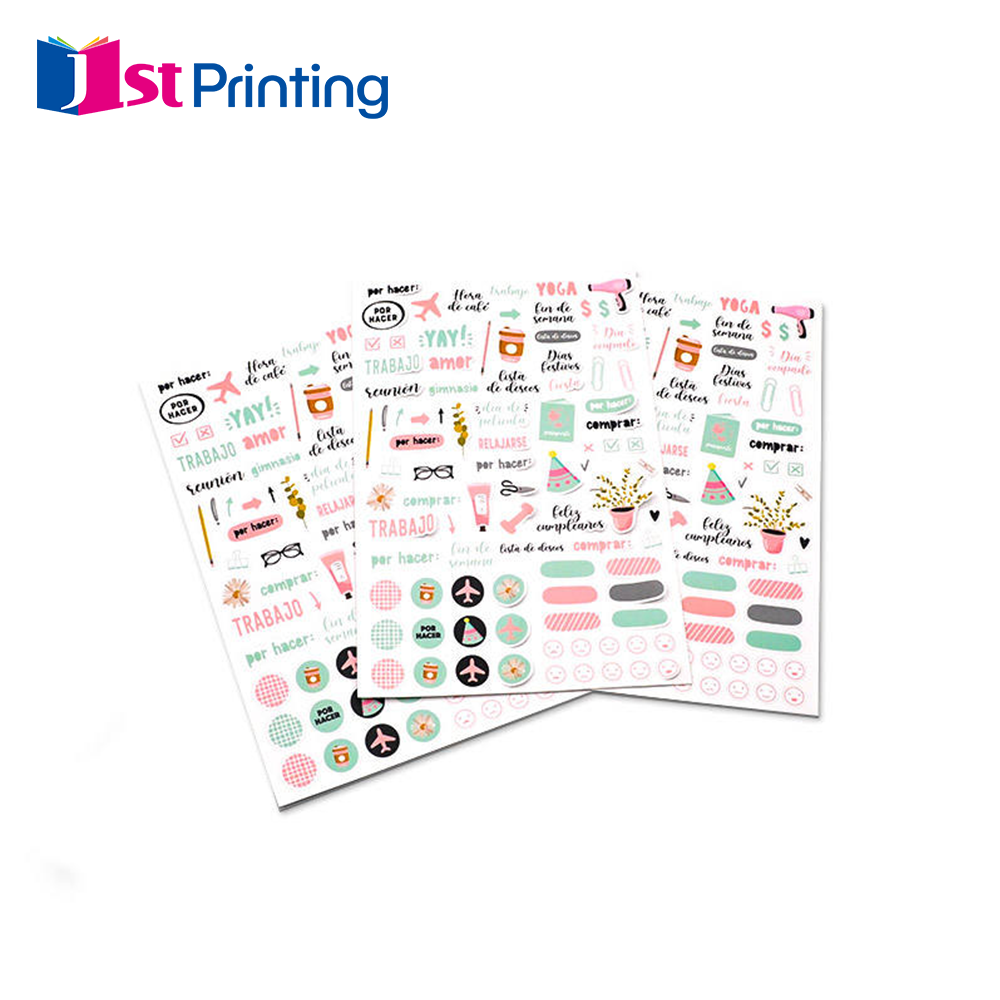 Standard Customized Cardboard Sticker Laminated Teach