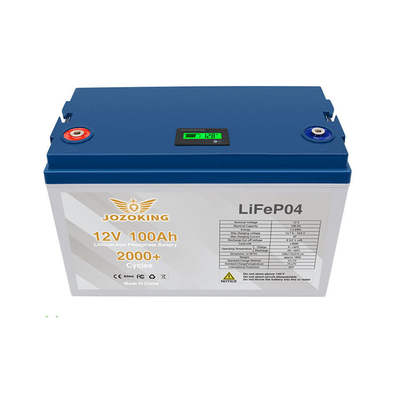 JOZOKING 12.8V 100Ah Lithium Battery