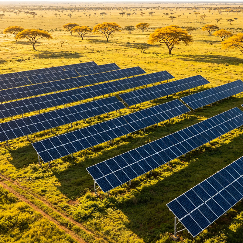 Godt energilagringssystem til Afrika
