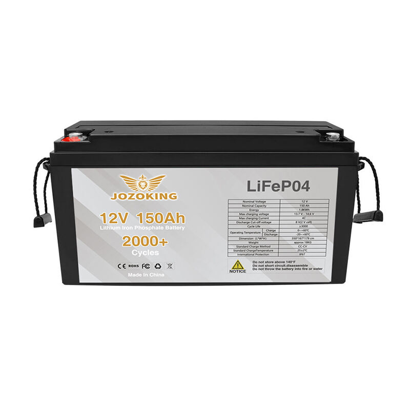 JOZOKING 12.8V 150Ah Lithium Battery
