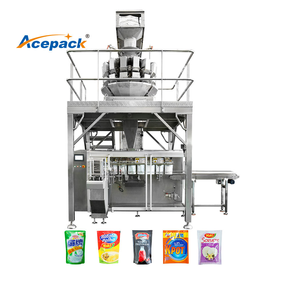 SG-180Z Automatic Zipper Premade Bag Horizontal Packaging Machine