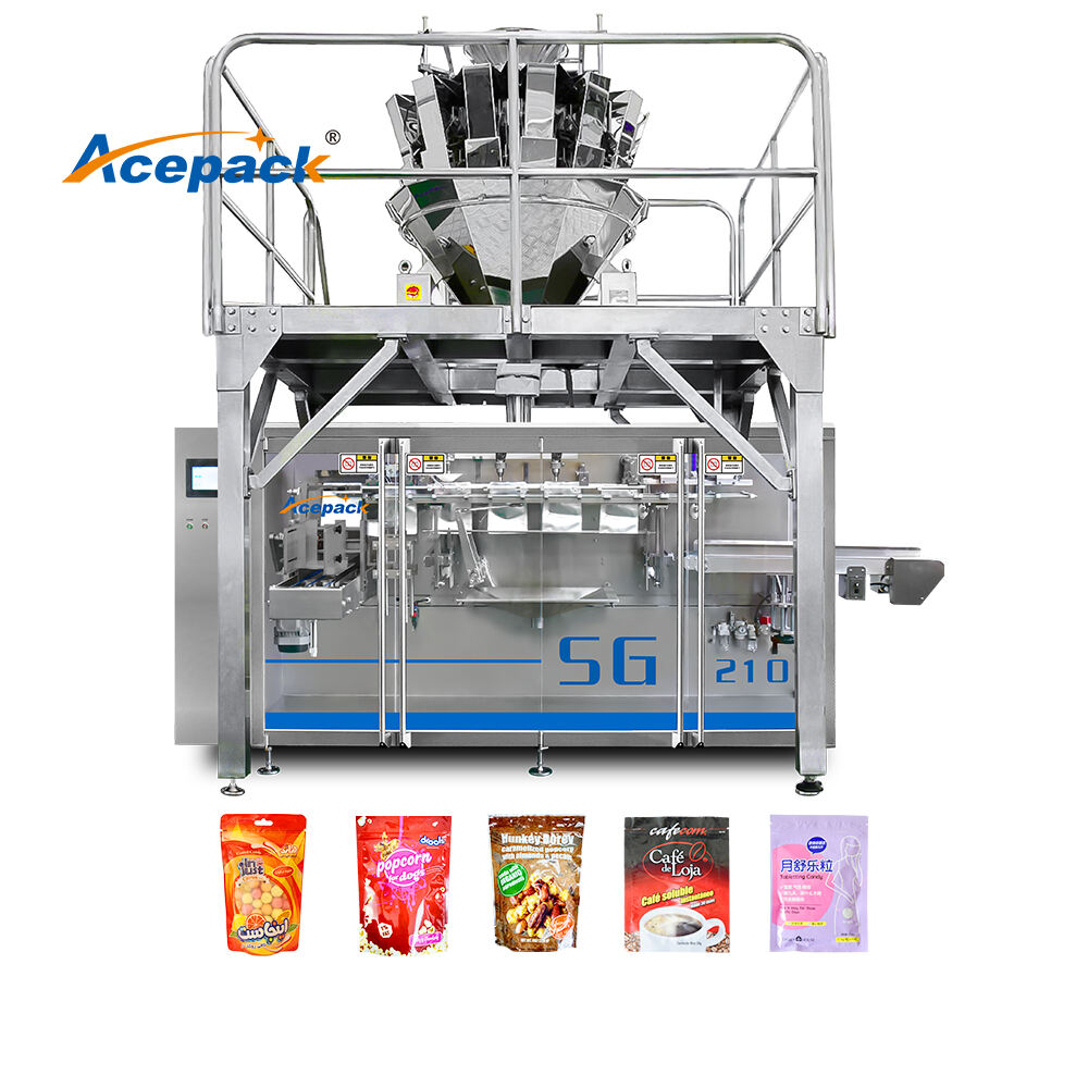 SG-210Z Automatic Premade Zipper Bag Packaging Machine