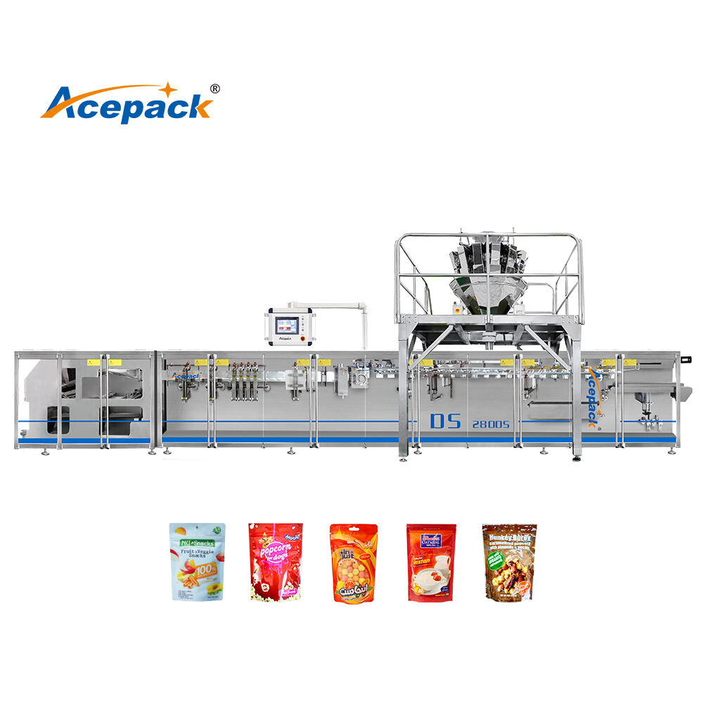 DS-280DS Automatic Horizontal Packing Machine for Pouch Powder Beverage Liquid Sachet Packing Machine manufacture