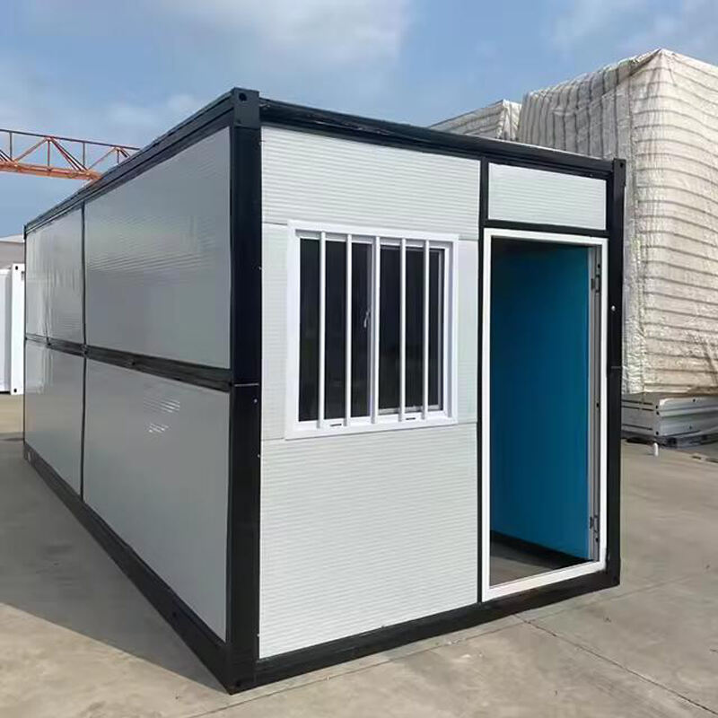 folding accommodation 40ft box expandable tiny prefabricated shipping foldable homes container mobile panel house 3m*2.5m