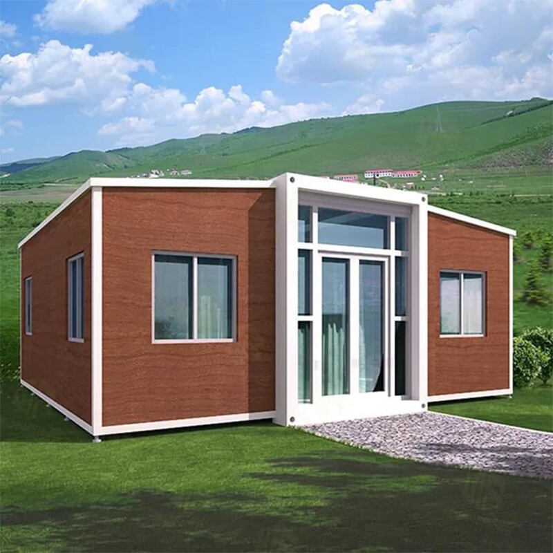 Waterproof Container House 40FT Expandable 40Ft Mobile Home Caravan Portable Houses 2 Bedrooms 4 Bedroom Container House