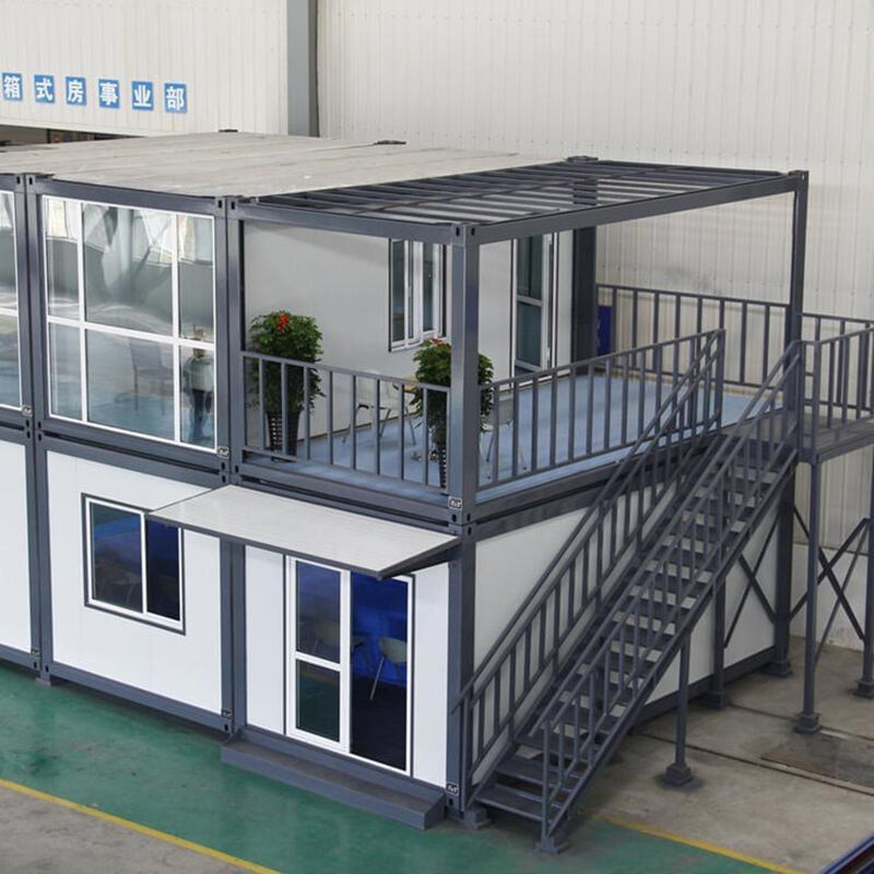 Hot selling prefabricated container house public toilets