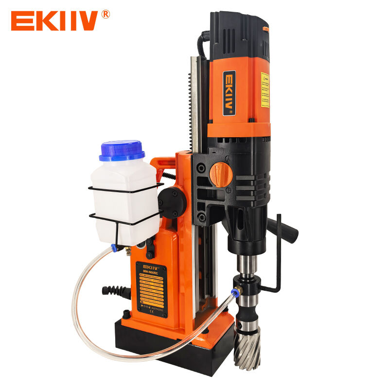 MW-60RC EKIIV 110V 220V MT3 60mm 28mm 2-Gang-Geschwindigkeit magnetisches Gewindebohren und Kernschneiden, flaches Profil Mag-Bohrgerät mit Magnetbohrpresse 110V