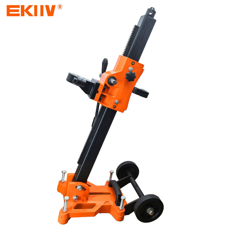 MW-255 230V 4950W professionelles Bohren im Stahlbeton Senkrechter Stand Pressbohrer Diamantkernbohrmaschine mit Halterung
