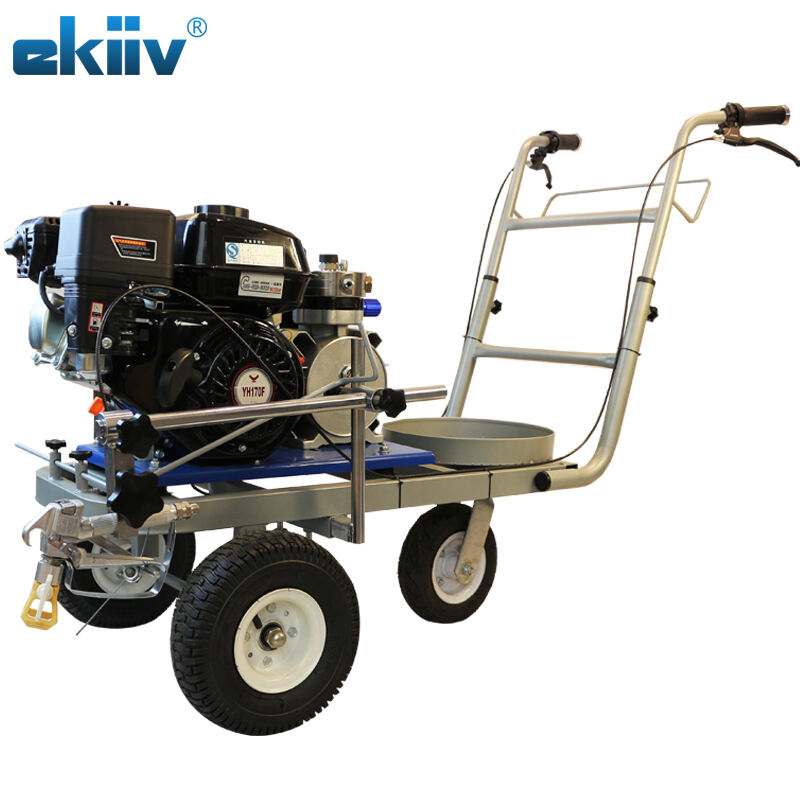 EKIIV MG9 Gasoline Paint spraying route machine Machine Electric  Road Line Sprayer