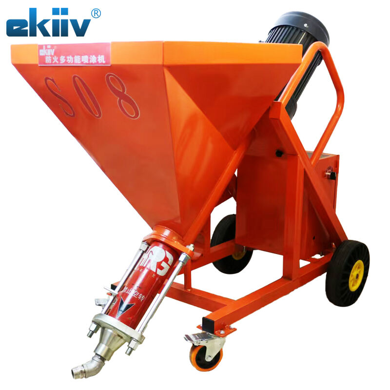 EKIIV M9800 Multifunctional fireproof material Paint sprayerDrywall Texture Sprayer Paint spraying Machine