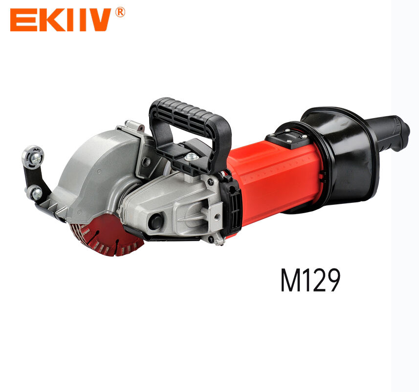 M129 220V 1850W 129mm Factory Electric hand-held portable Multi chip wall chaser concrete cutting machine 