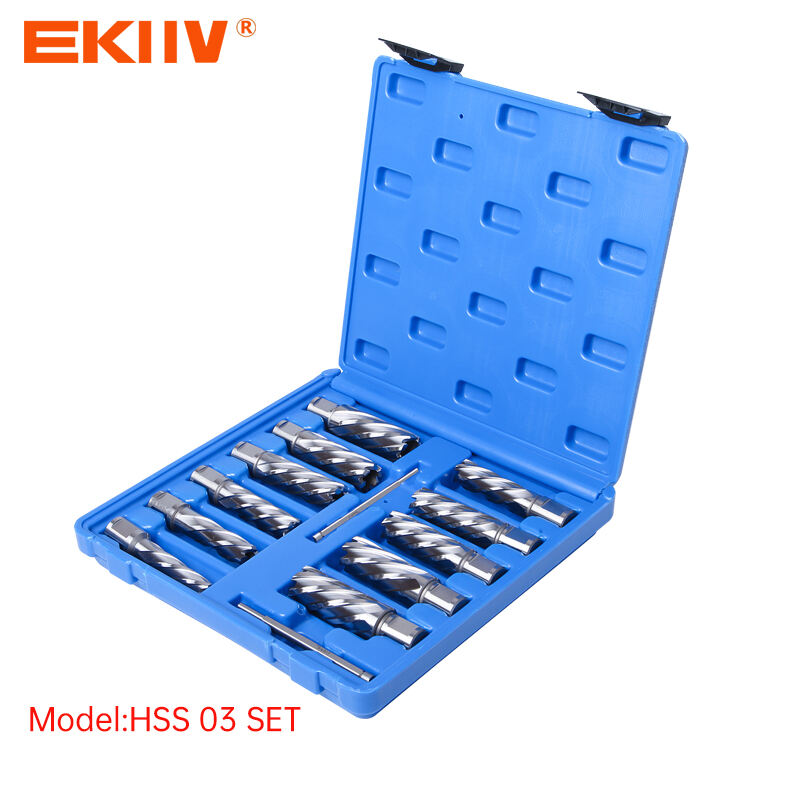 HSS Bit Set 3 12-27mm 13 pcs annular cutter hollow hole bit set 