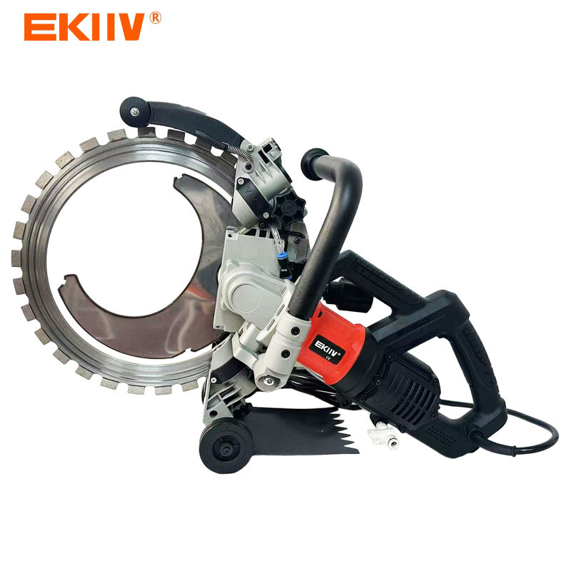 DC400 220V 4500W 400mm Factory Electric hand-held portable wall chaser saw concrete cutting Ring Saw Cutting Machine