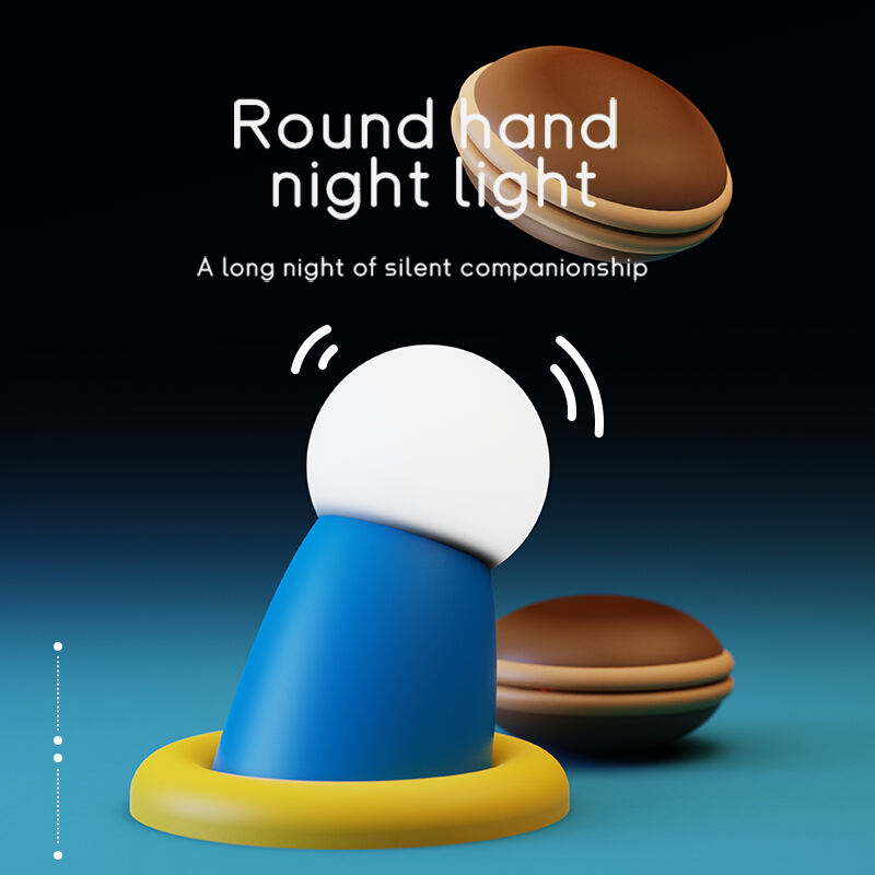 Round hand night light