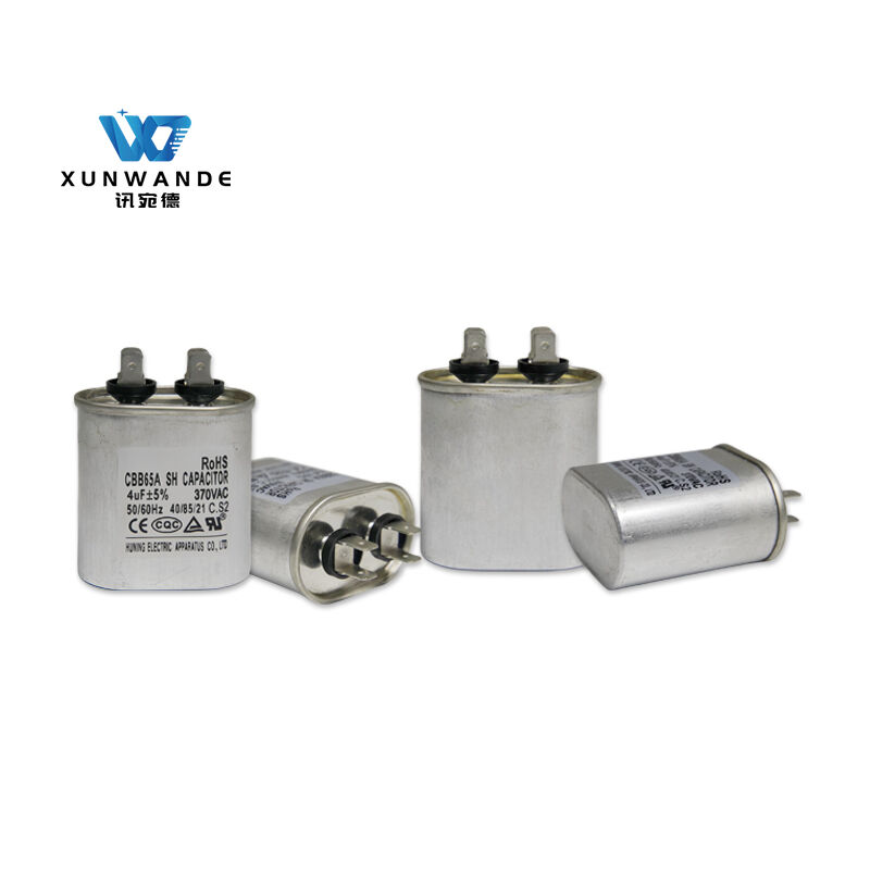 25uf, 30uf, 55uf, 60uf  450v 250v 50~60hz CBB65 Metal Capacitor For Generator, Air Pump, Compressor 