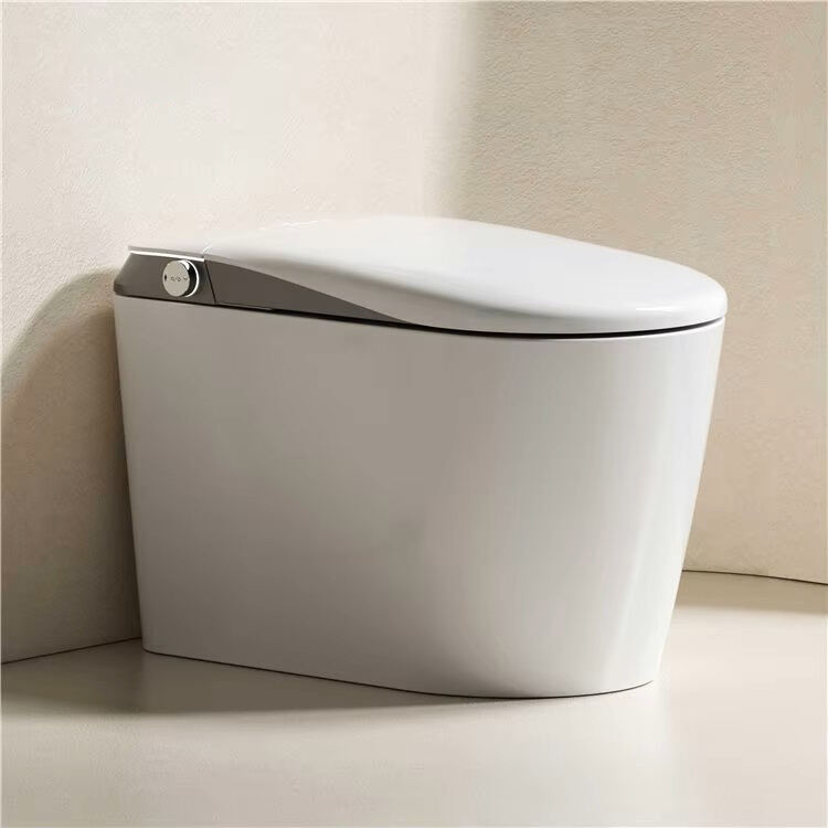 Auto sensor flushing floor mounted electric bidet toilet p trap Intelligent toilet bowl bathroom wc ceramic smart toilet