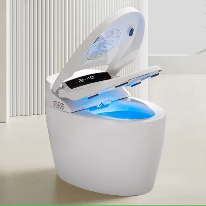 Hot auto sensor flush open electric bidet toilet one piece intelligent wc commode toilet bowl automatic smart toilet