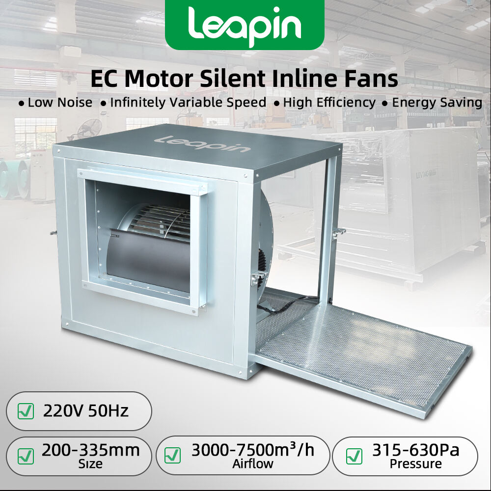 EC Motor Silent Inline Fans CDC-E Series